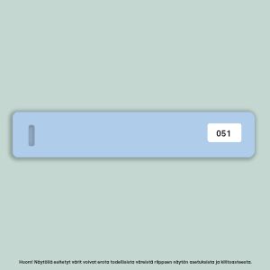 Vaaleansininen säle 051