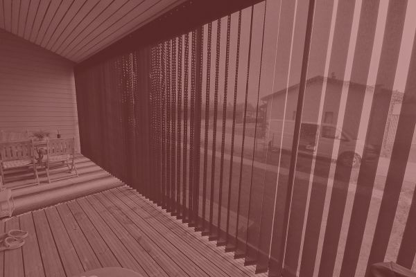 Osio pystylamelliverho