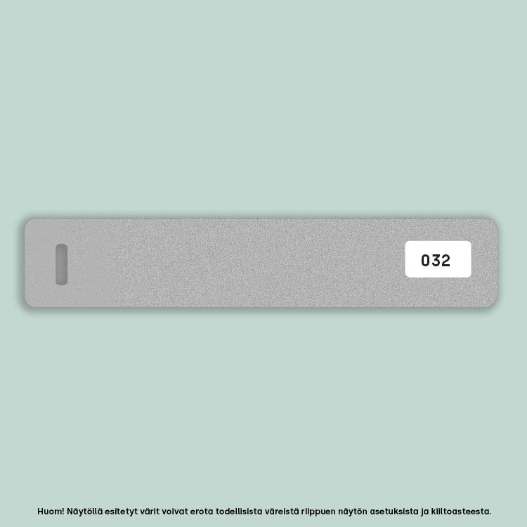 Metallinhohto hopea säle 032